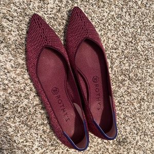 Rothy's Fig Python Points Size 10.5